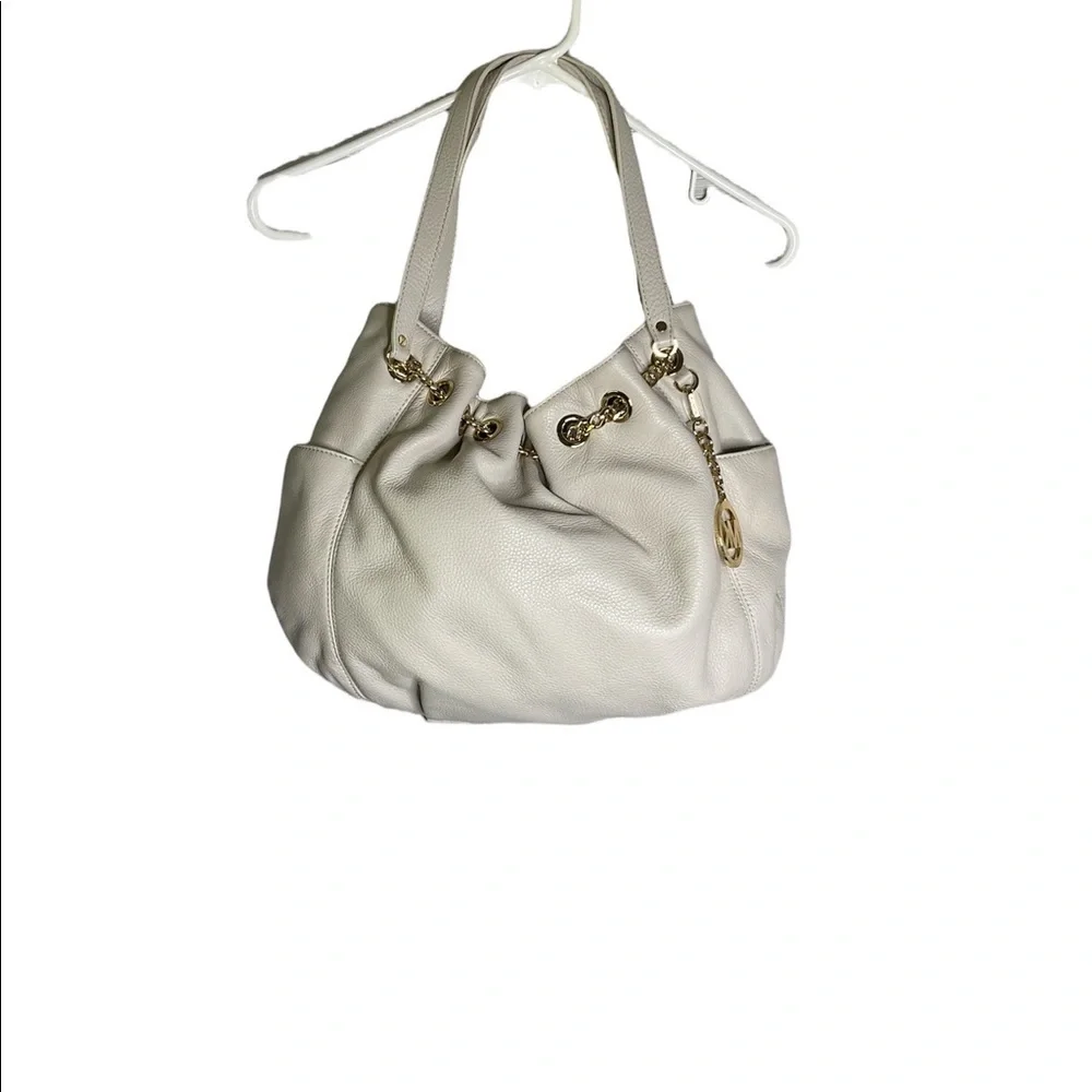 Michael Kors Jet Set Large Drawstring Chain Bag